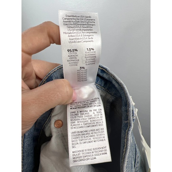 Mother The Scrapper Double Cuff Jeans Out With The Old, In With The New Size: 28 - Picture 13 of 15